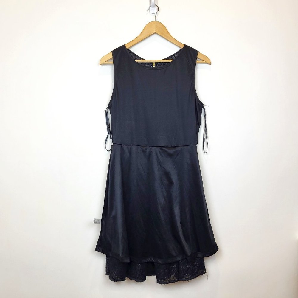 ISSI Black Sequin Sleeveless Mini Dress, Size Medium, EUC - Picture 6 of 10